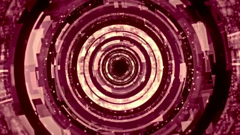Video Stock Red Futuristic Tunnel Live Wallpaper Free - Free Live Wallpaper