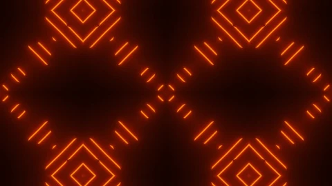 Video Stock Red Neon Lights Pattern In A Prism Divided Live Wallpaper Free - Free Live Wallpaper