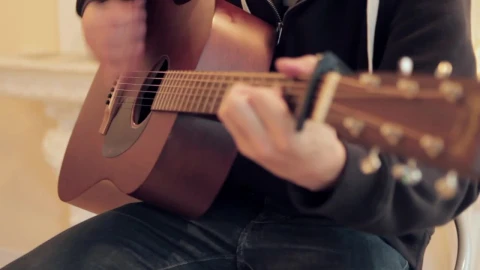 Free Stock Video Sitting Down And Playing A Guitar Live Wallpaper - Free Live Wallpaper