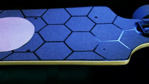 Free Stock Video Skateboard Against A Black Background Live Wallpaper - Free Live Wallpaper