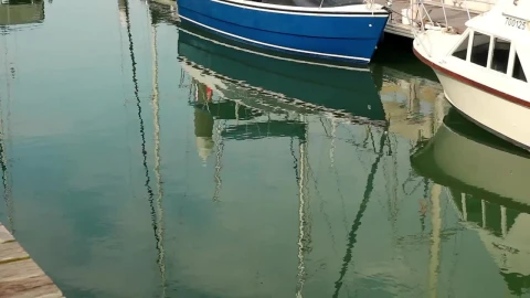 Free Stock Video Reflections Of Boats In A Harbor Live Wallpaper - Free Live Wallpaper