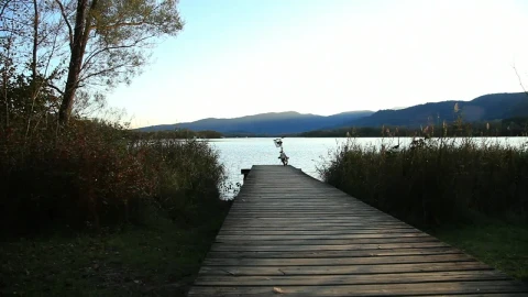 Free Stock Video Relaxing Pier Of A River Live Wallpaper - Free Live Wallpaper