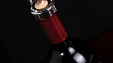 Free Stock Video Removing The Cork From A Wine Bottle With A Corkscrew Live Wallpaper - Free Live Wallpaper