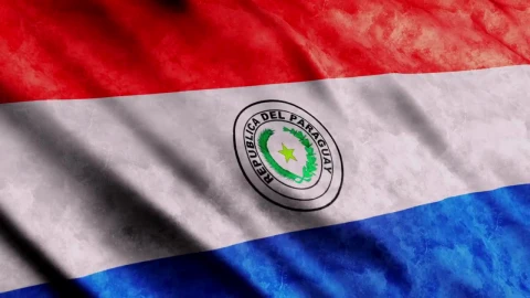 Free Stock Video Republica Del Paraguay Flag Waving Live Wallpaper - Free Live Wallpaper