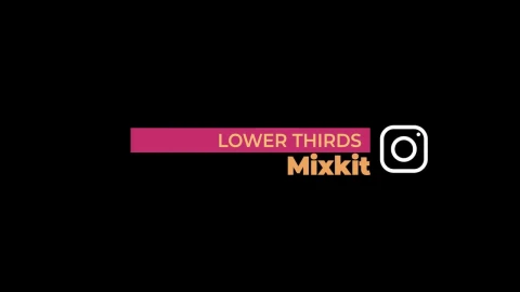 Free Stock Video Retro Instagram Lower Third Live Wallpaper - Free Live Wallpaper