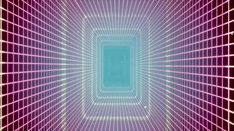 Free Stock Video Retro Rectangular D Tunnel Of Pink Neon Lights Live Wallpaper - Free Live Wallpaper