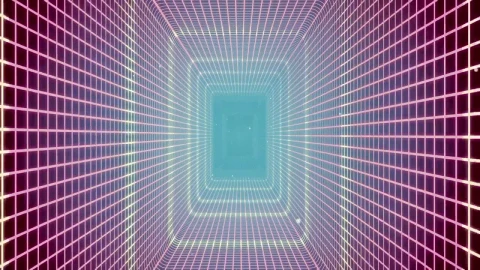 Free Stock Video Retro Virtual Tunnel Simulating Artificial Intelligence Live Wallpaper - Free Live Wallpaper