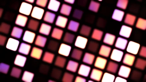 Free Stock Video Retro Wall Texture With Square Flickering Lights Live Wallpaper - Free Live Wallpaper