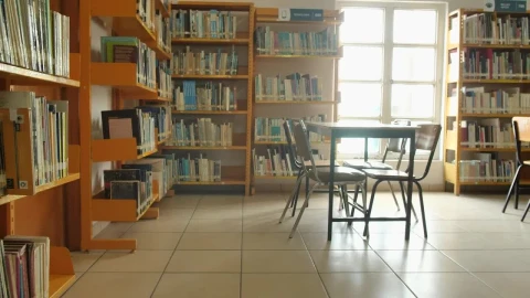 Free Stock Video Reverse Tour Of A Library Full Of Books Live Wallpaper - Free Live Wallpaper