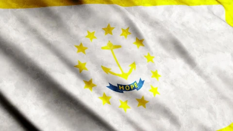 Free Stock Video Rhode Island State Waving Flag Live Wallpaper - Free Live Wallpaper