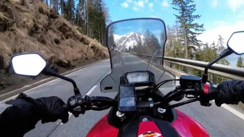 Free Stock Video Riding On A Motorcycle First Person Perspective Live Wallpaper - Free Live Wallpaper