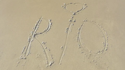 Free Stock Video Rio Written In The Sand Live Wallpaper - Free Live Wallpaper