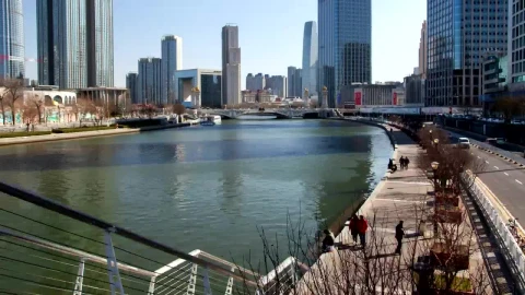 Free Stock Video River And Avenues In A Sunny City Live Wallpaper - Free Live Wallpaper