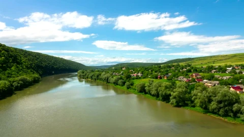 Free Stock Video River And Town Landscape Live Wallpaper - Free Live Wallpaper