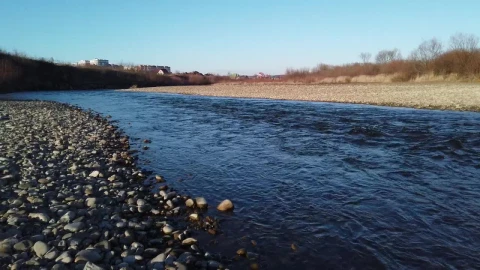 Free Stock Video River Flowing At The Base Of A Mountain Live Wallpaper - Free Live Wallpaper