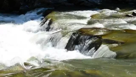 Free Stock Video River Flowing Over Large Rocks Live Wallpaper - Free Live Wallpaper