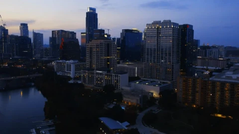 Free Stock Video River Of A Great City From Above Live Wallpaper - Free Live Wallpaper