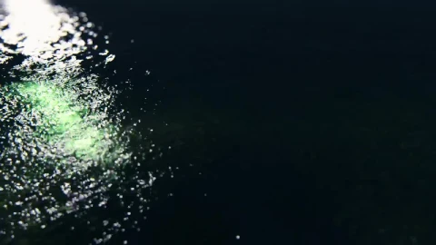 Free Stock Video River Water Texture Reflecting Light At Night Live Wallpaper - Free Live Wallpaper