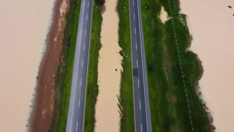 Free Stock Video Roads Along The Beach Aerial View Live Wallpaper - Free Live Wallpaper