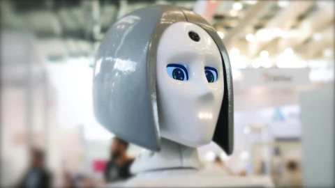 Free Stock Video Robot With Moving Eyes Live Wallpaper - Free Live Wallpaper