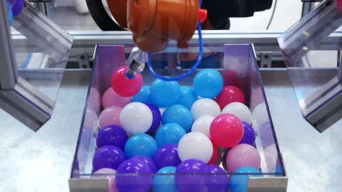 Free Stock Video Robotic Arm Moving Balls Live Wallpaper - Free Live Wallpaper