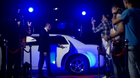 Free Stock Video Rock Band Arriving To Red Carpet Live Wallpaper - Free Live Wallpaper