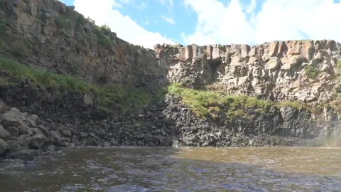 Free Stock Video Rock Wall And Water Fall In The Wild Live Wallpaper - Free Live Wallpaper