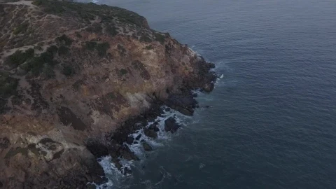 Free Stock Video Rocky Beach Shore Aerial Shot Live Wallpaper - Free Live Wallpaper