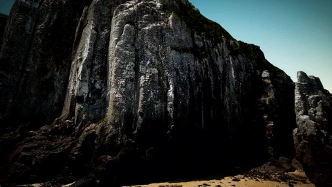 Free Stock Video Rocky Cliff By The Atlantic Ocean Live Wallpaper - Free Live Wallpaper