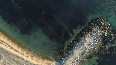 Free Stock Video Rocky Coastline From The Sky Live Wallpaper - Free Live Wallpaper