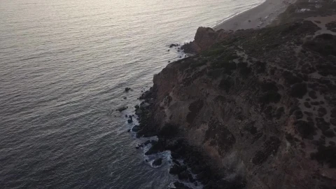 Free Stock Video Rocky Headland Seen From The Air Live Wallpaper - Free Live Wallpaper