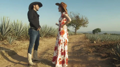 Free Stock Video Romantic Couple Of Ranchers In A Maguey Field Live Wallpaper - Free Live Wallpaper