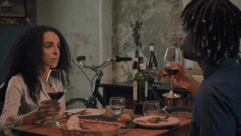 Free Stock Video Romantic Dinner Of A Boy And A Girl With Wine Live Wallpaper - Free Live Wallpaper