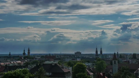 Free Stock Video Roofs And Towers Of The City Time Lapse Live Wallpaper - Free Live Wallpaper
