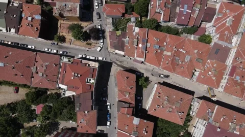 Free Stock Video Rooftops In A Town Top View Live Wallpaper - Free Live Wallpaper