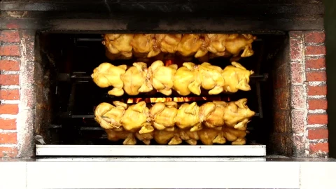 Free Stock Video Rotary Brick Chicken Oven Live Wallpaper - Free Live Wallpaper
