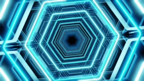 Free Stock Video Rotating Beehive Tunnel Of Lights Live Wallpaper - Free Live Wallpaper