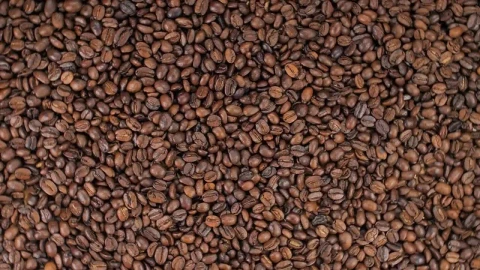 Free Stock Video Rotating Coffee Beans Texture Live Wallpaper - Free Live Wallpaper
