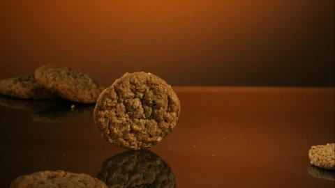Free Stock Video Rotating Cookie On A Surface Live Wallpaper - Free Live Wallpaper