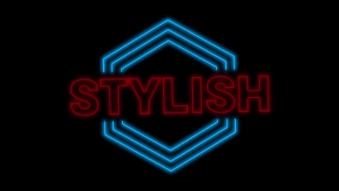 Free Stock Video Rotating Neon Logo Title Live Wallpaper - Free Live Wallpaper