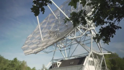 Free Stock Video Rotating Radio Telescope In The Wood Live Wallpaper - Free Live Wallpaper