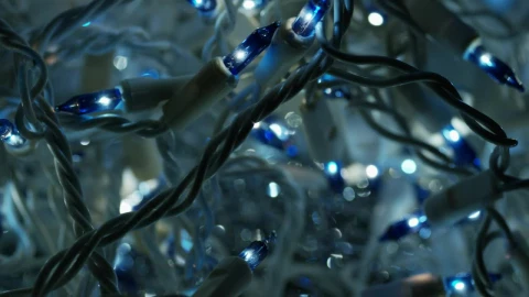 Free Stock Video Rotating Shot Of Ornamental Christmas Lights Live Wallpaper - Free Live Wallpaper
