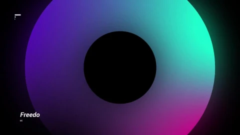 Free Stock Video Round Gradient Title Live Wallpaper - Free Live Wallpaper