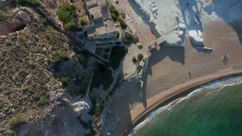 Free Stock Video Ruins In An Old Mine By The Sea Live Wallpaper - Free Live Wallpaper
