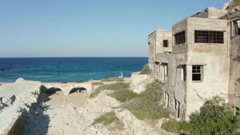 Free Stock Video Ruins On The Seashore Live Wallpaper - Free Live Wallpaper