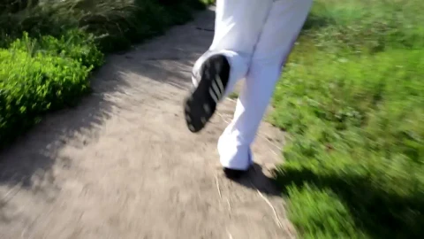 Free Stock Video Running Through A Town Park Live Wallpaper - Free Live Wallpaper