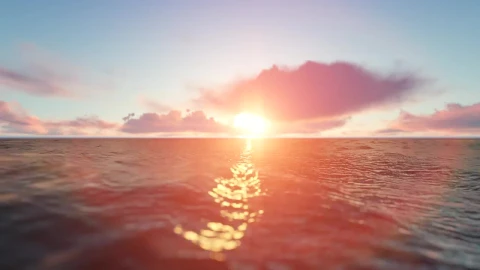 Free Stock Video Sailing Into The Sunset At Sea Live Wallpaper - Free Live Wallpaper