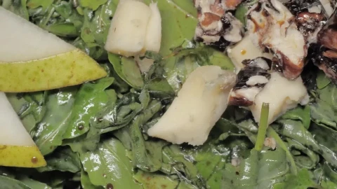 Free Stock Video Salad With Pear And Walnuts Live Wallpaper - Free Live Wallpaper