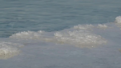 Free Stock Video Salt Forming At The Edge Of The Dead Sea Live Wallpaper - Free Live Wallpaper