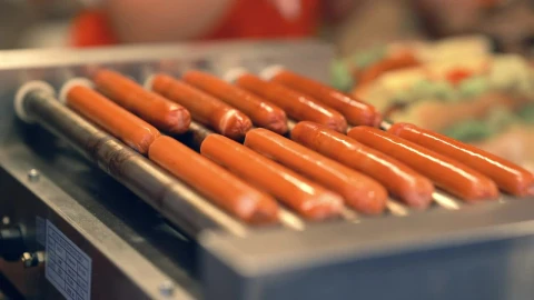 Free Stock Video Sausages On The Grill Live Wallpaper - Free Live Wallpaper